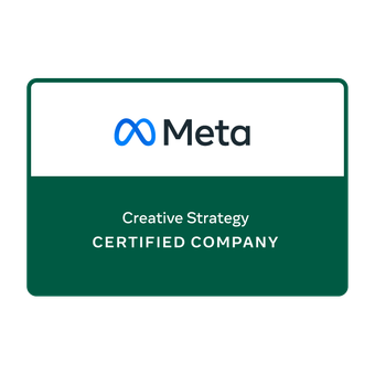 Creo is a Meta Creative Certified Strategy Company